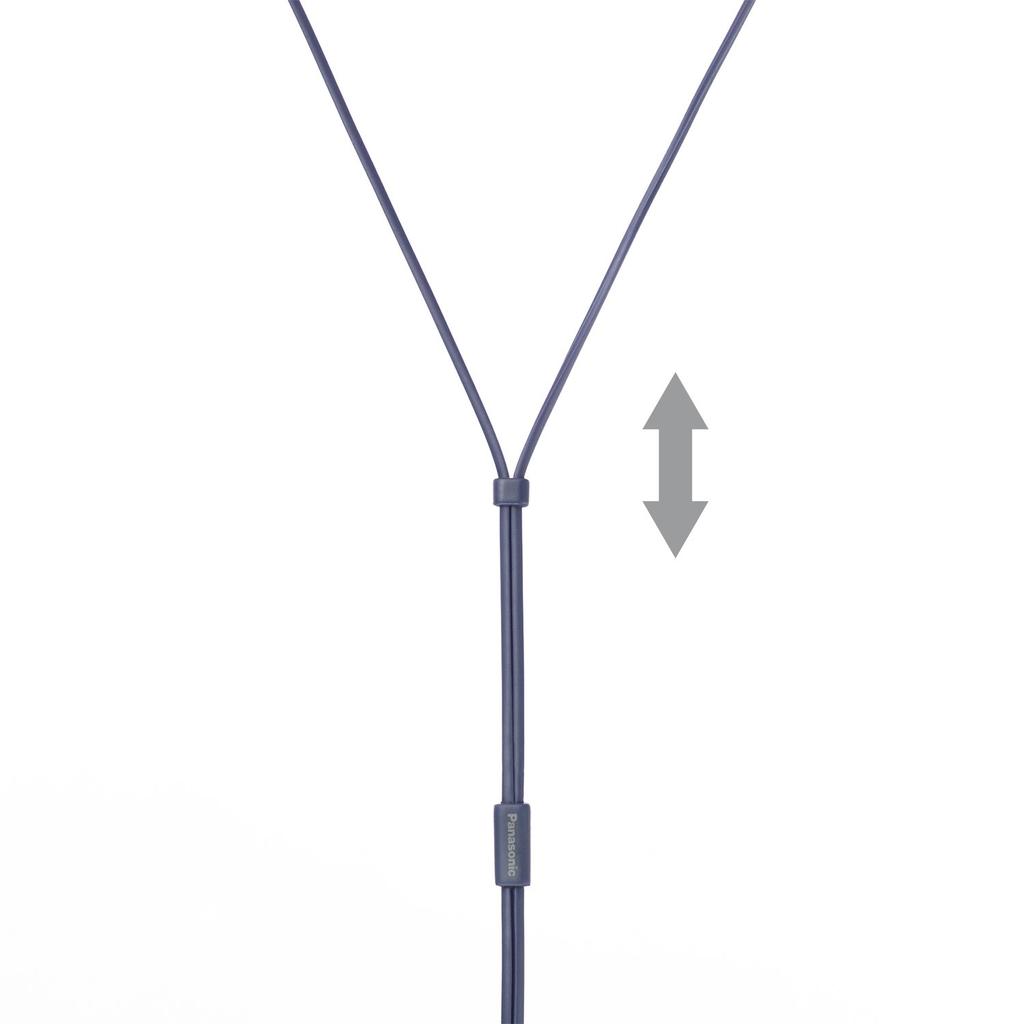 Panasonic In-Ear Earphones, Blue, RP-HJE360-A