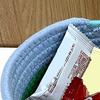 Storage Box with Lid Dust-Proof Organizer Colorful Cotton Thread Container for Bedside Table Dressing