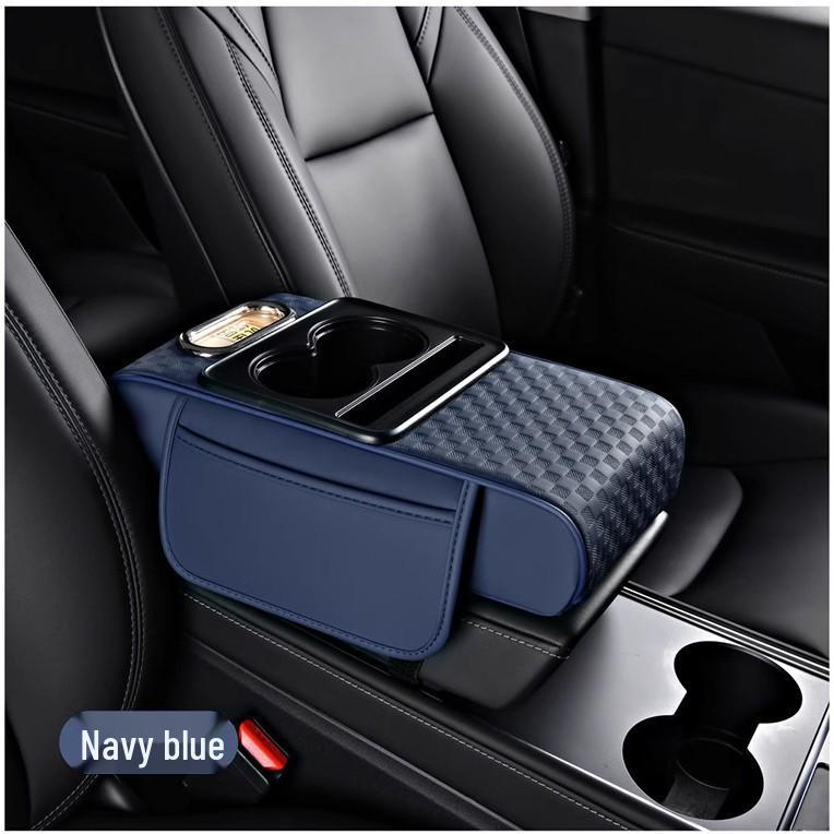 2025 Multifunctional Armrest Pad with Cup Holder & Tissue Box