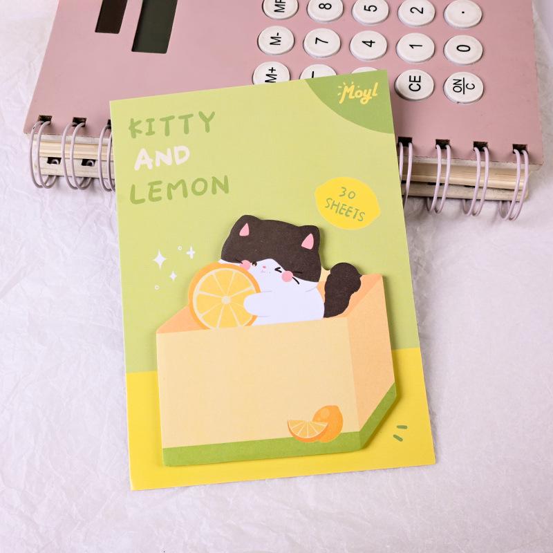 

Cute Cartoon Sticky Note Markers - Reusable Student Labels & Office Memos