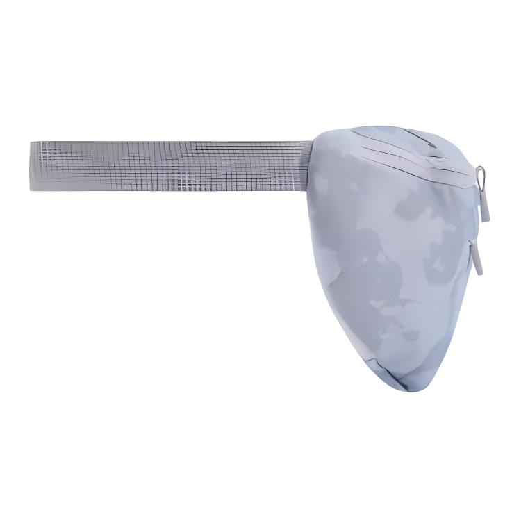 New Jordan Polyester Crossbody Bag, Sling Bag, Fanny Pack Regular Unisex Blue Gray JD2423043AD-002