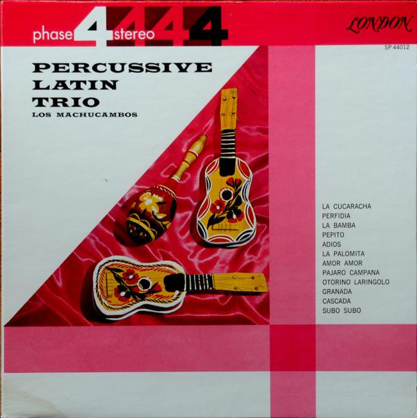 

LP Record LOS MACHUCAMBOS - Percussive Latin Trio SP44012 LONDON US Latin Used