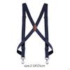 Men Women Suspender Heavy Duty Swivel Hooks Elastic X Type Unisex for Belt Loops Side Clip