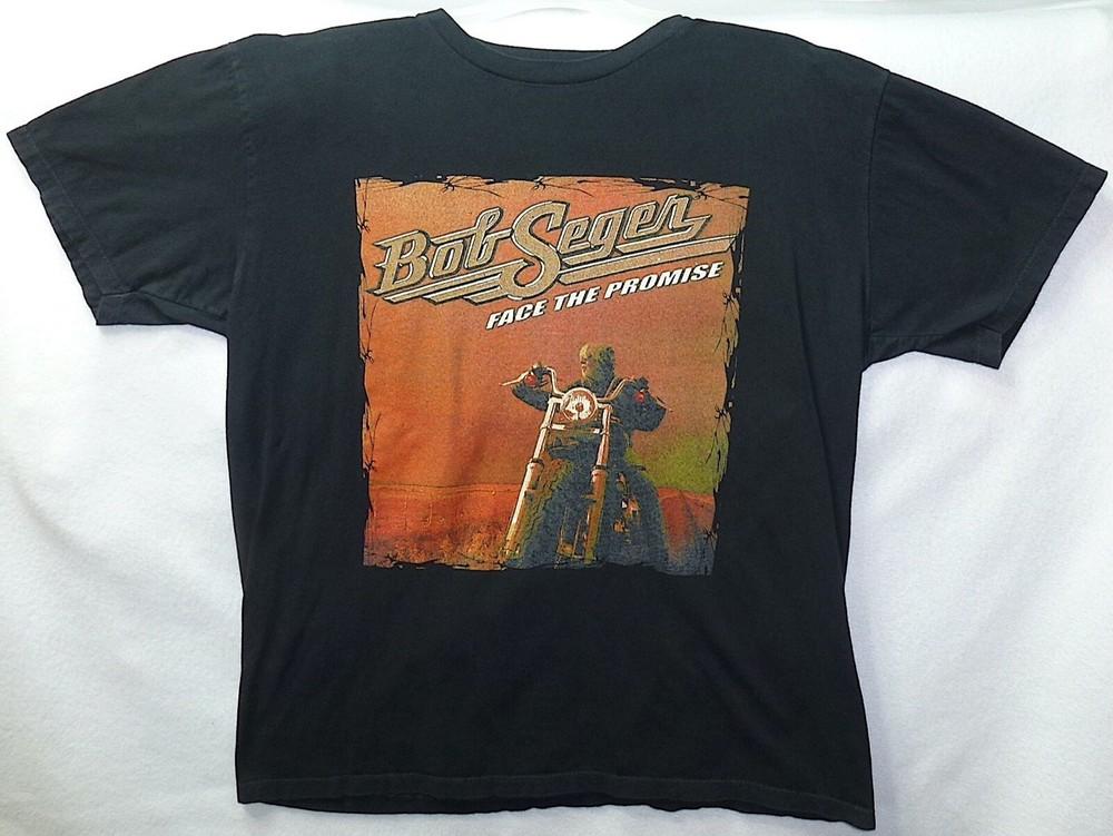 

Vintage Bob Seger Face The Promise Cotton Shirt Unisex Concert S to 5XL EL711 Unisex T-Shirt XXXXL