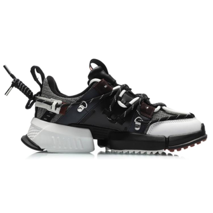 Li Ning Cherry Blossom Abrasion Resistant Breathable Abrasion Resistant Breathable Low top Casual Shoes Unisex AGLQ183-2