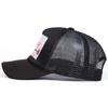 Men Letter Embroidered Baseball Cap Mesh Hat Outdoor Adjustable Sunscreen Leisure Hat Spring Autumn Travel Tourism Beach Vacation