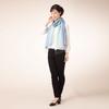 Cashmere and Silk Gradient Serenity Gift Boxed [Pashmina Collection] Stole, 45x180cm, Blue,