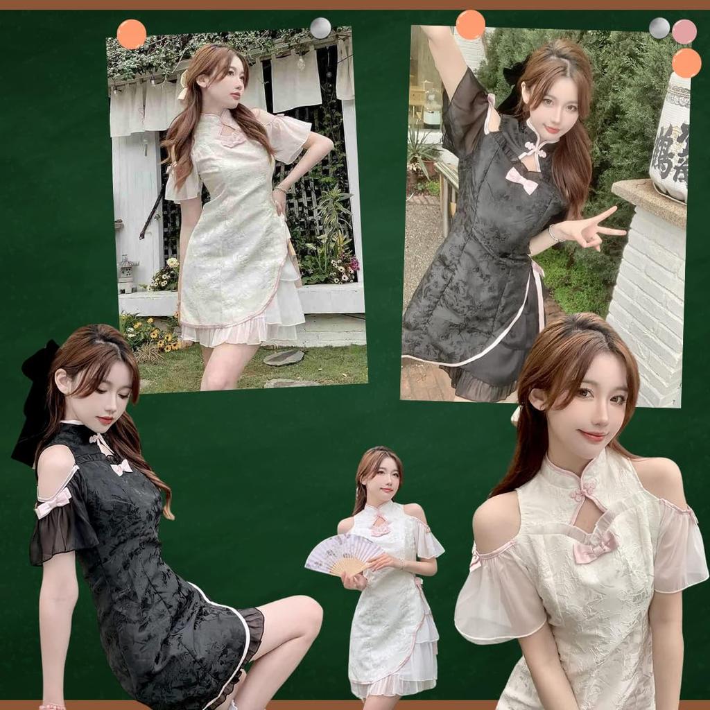 BeLoved Sexy Lolita Chinese Style Floral Perfect for Cultural School and Available In Sizes and Cute and Cute for Perfect for and Popular for Dress,