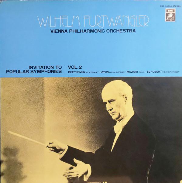 

LP Record WILHELM FURTWNGLER VIENNA PHILHAR Invitation To Popular Symphonies Vo EAC35004 ANGEL RECORDS 1976 Japan Obi Classical Used