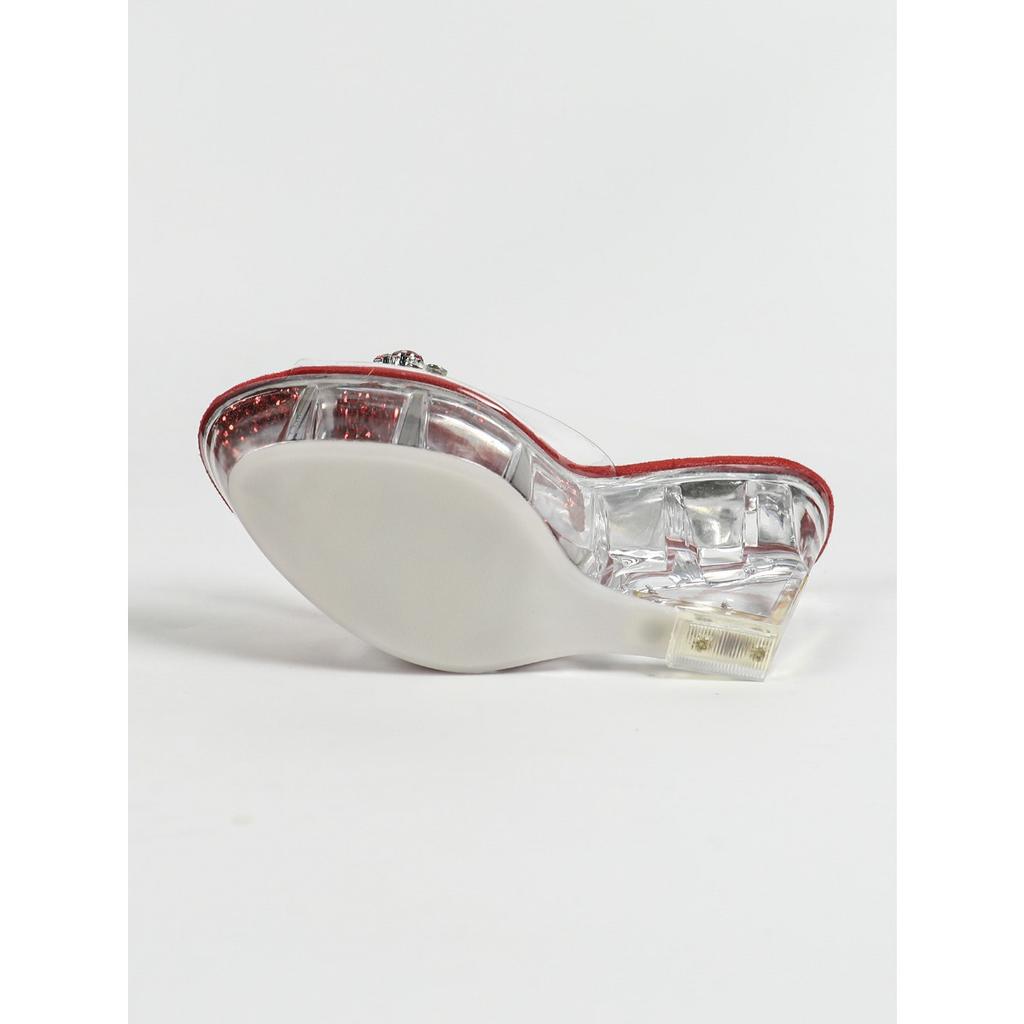 Damskie seksowne sandały na platformie Obcas 11CM Klub nocny Wysokie obcasy Modne Klub nocny Przezroczysty kryształ Bankietowy kryształ LFD-1101-Q2