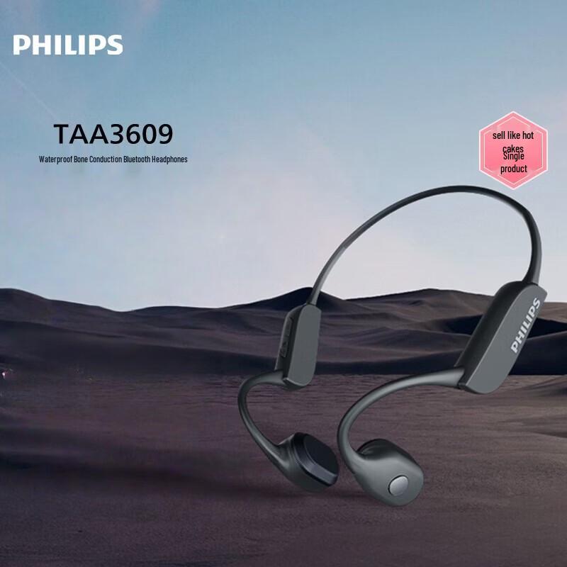 Philips Bone Conduction Bluetooth Headphones TAA3609