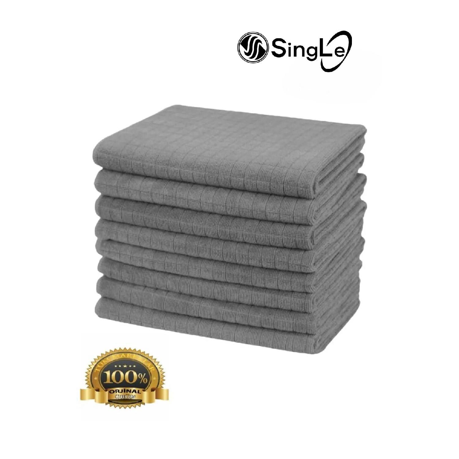 

(1 Piece) Ultra Luxury Thick Textured Microfiber Floor Cloth 50:70 Cm