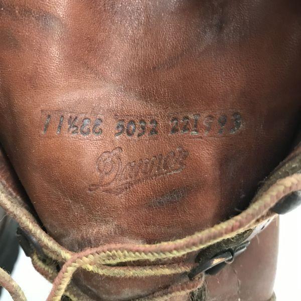 Danner 5032 Skórzane buty myśliwskie GORE-TEX 11.5EE 29 brązowe lata 80. vintage(UŻYWANY)