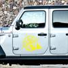 3D Car Sticker Compass Rose Navigate Mountain 4x4 Offroad Vinyl Sticker Decal Car Decal