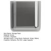 Wall Mount Remote Control Holder Adhesive No Drill Large Capacity Home Office TV Air Conditioner Remote Control Storage