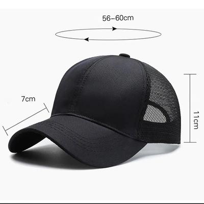 Unisex Mode Einfarbig Entenschnabelmütze Frau Mann Outdoor Freizeit Sport Baseballkappe Atmungsaktives Mesh Sonnenschutzhut