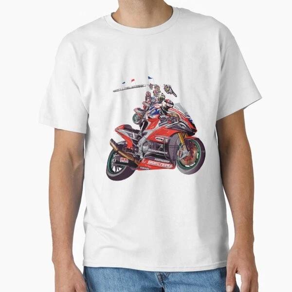 

Футболка World Superbike Классическая футболка Футболка Сделано в США/Австралии Размер S-2XL S