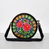 Canvas Ladies Bag With Embroidery For Daily Casual Use