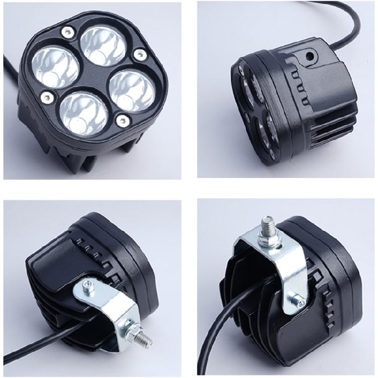 LED Motorcycle Light Aluminum Alloys LED Lamp Motorcycle Headlight Watertight High Brightness LED Motorcycle Spotlight