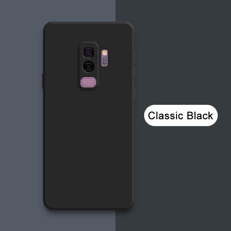 

Квадратный жидкий силиконовый чехол для задней крышки Samsung Galaxy S9 Plus, защитный мягкий противоударный чехол для камеры SamsungS9 S9Plus Funda Samsung S9