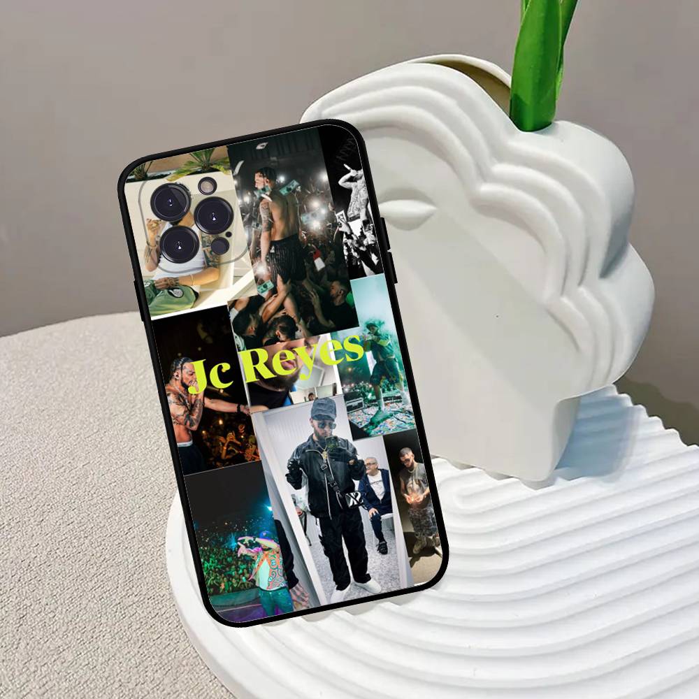 

Jc Reyes Tour 2025 Phone Case For IPhone 17 16 15 14 13 12 11 Pro Max Plus Mini Silicone Black Cover iPhone 11