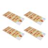 4PCS Warning Signs Wall Sticker Caution Warning Decals DIY Kitchen Shop Window Decor