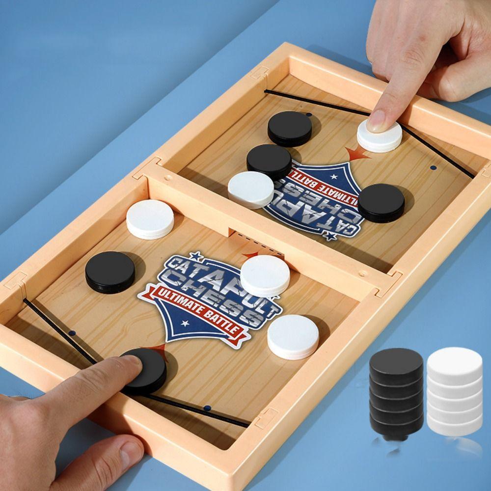 Table Chess Fast Sling Game Parent-child Interactive Paced Sling Board Game  Family Party