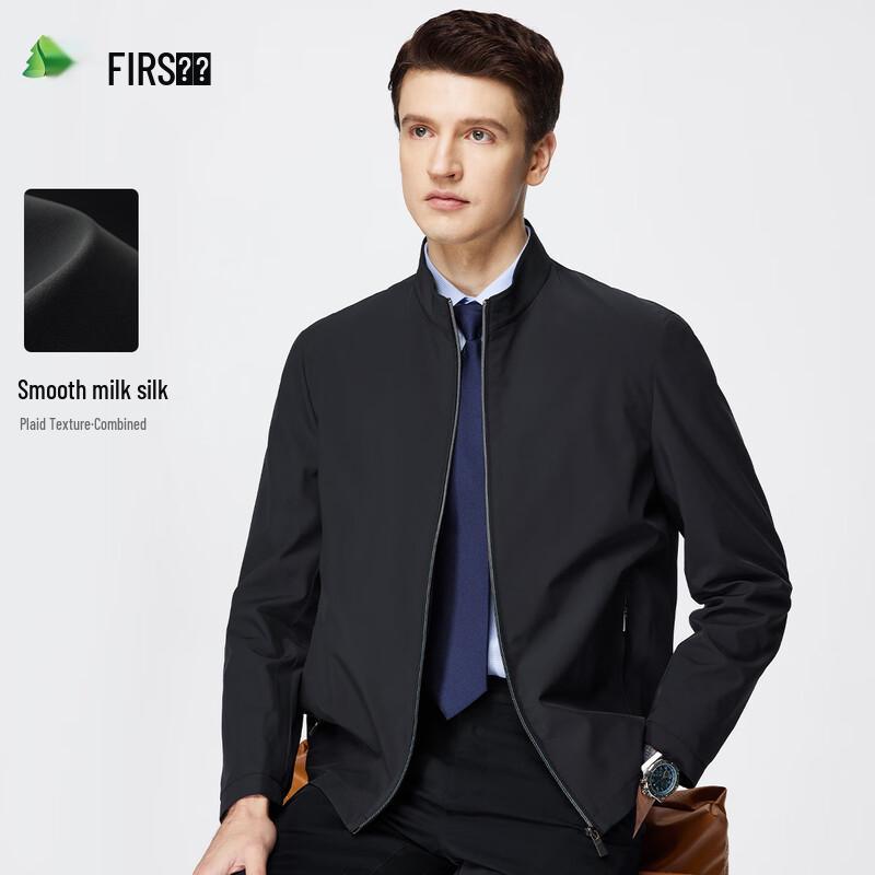 Shanshan Men s Business Casual Stand-Collar Jacket 3XL