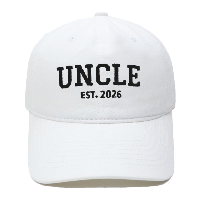 Hot Sale DAD MOM Embroidered Baseball Cap Washed Retro Male and Female Couples Casual Versatile Hat
