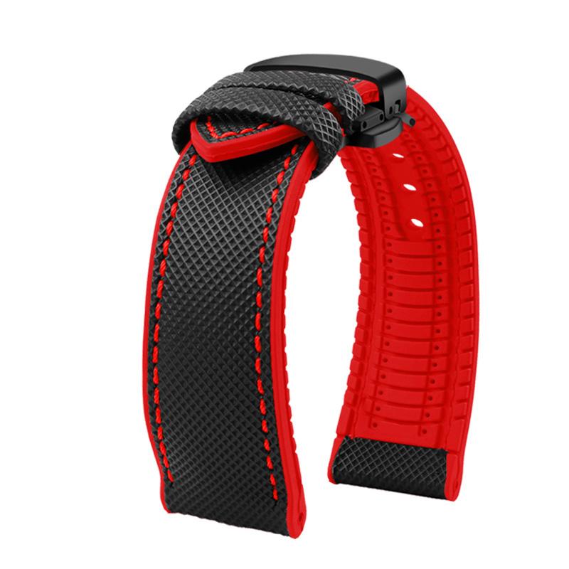 Classic 24mm Sports Nylon + Rubber For Casio PROTREK Mountaineering watchband PRG-600/PRG-650 PRW-6600/ PRW-6800 Bracelet Men Strap