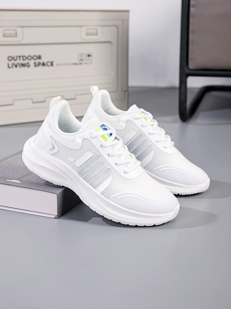 Couple lightweight and ultra-light shoes, new mesh breathable and comfortable sports shoes, soft-soled casual shoes
