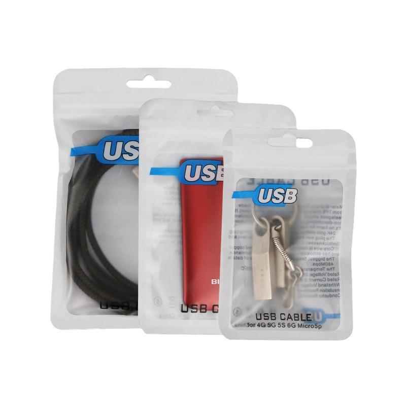 USB Cable & Digital Accessories Self-Sealing Storage Bag