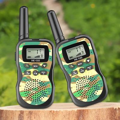 Child Walkie Talkie Toy Set Pager Parent-child Interaction Outdoor Toy Walkie-talkie Dialogue Within 3 Kilometers Gift for Kid