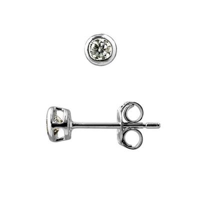 Ohrringe - LOVA - LOLA VAN DER KEEN - 925er Sterlingsilber - Zirkonia - Steckerverschluss
