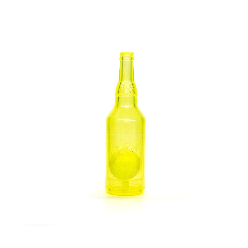 

New Durable Floating Wine Bottle Toy: Sound-Reducing, Bite-Resistant Rubber Ball for Large & Small Dogs - Relieves Boredom & Aids in Dental Health.