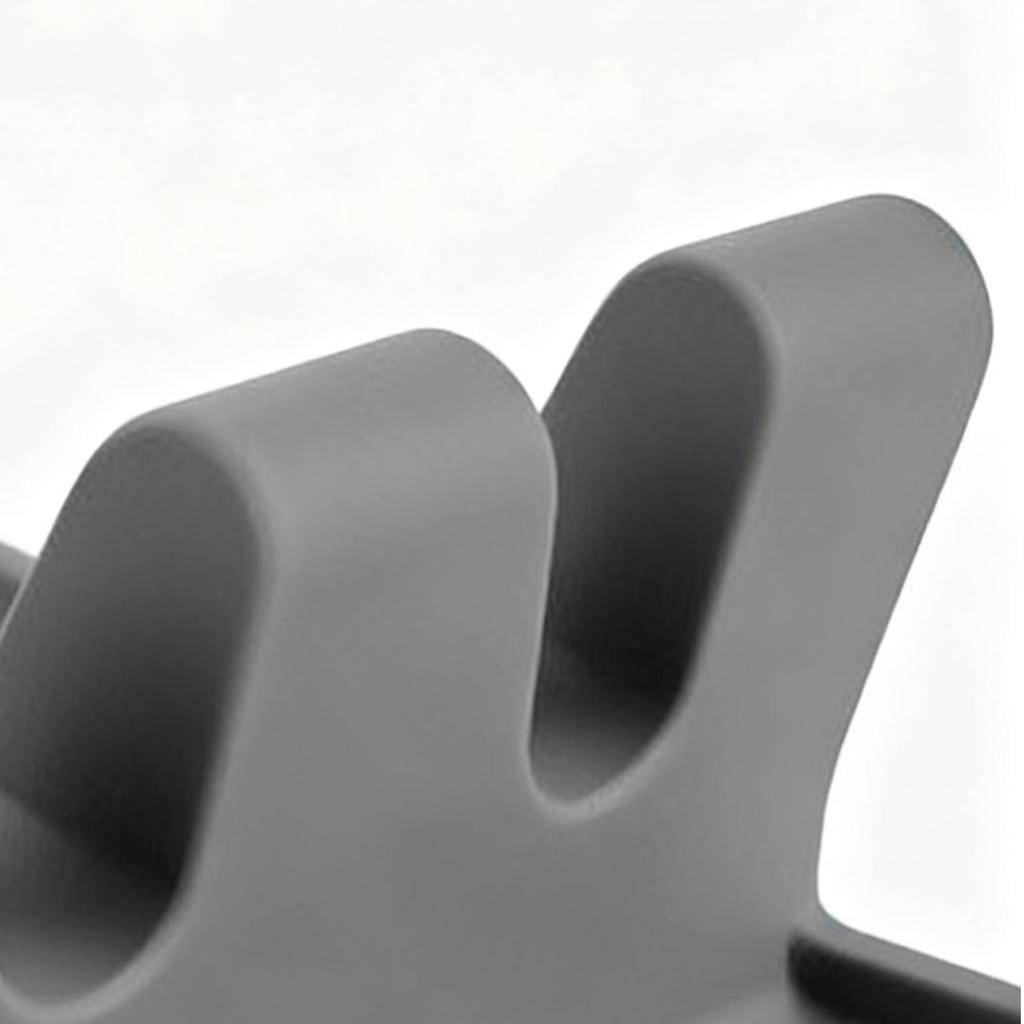 Spoon Rest Silicone Kitchen Brush Organizer Non-Slip Utensil Rest With Drip Pad For Soup Ladle Strainer Tweezers Tongs Home