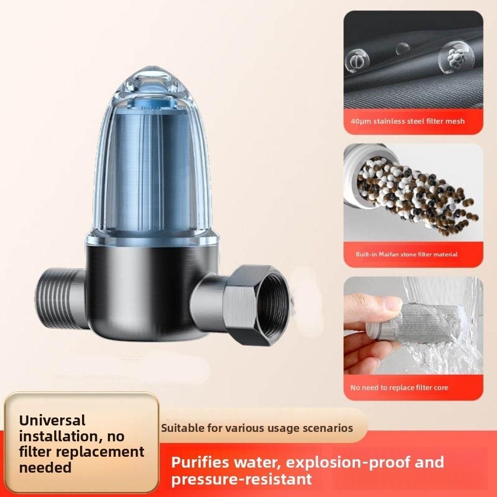 High Pressure Water Heater Filter Cartridge Spin Down Water Purifier Front Prefilter  Sink