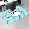 Office Rug Pochacco, Cute Anti-Slip Rug, Machine Washable for Living Room, Bedroom, Office, Multiple Sizes, Bedroom Mat, Decorative Mat, Durable Mat,
