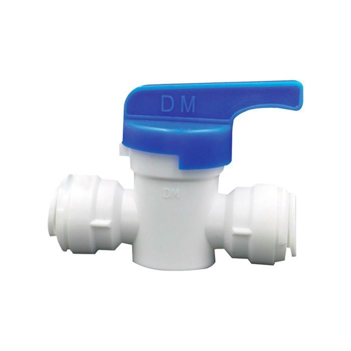 Robinet d'arrêt - ICH-ZAPFE.DE - Connecteur droit 3/8 pouce - Contrôle maximal - Tuyaux 9,5 mm