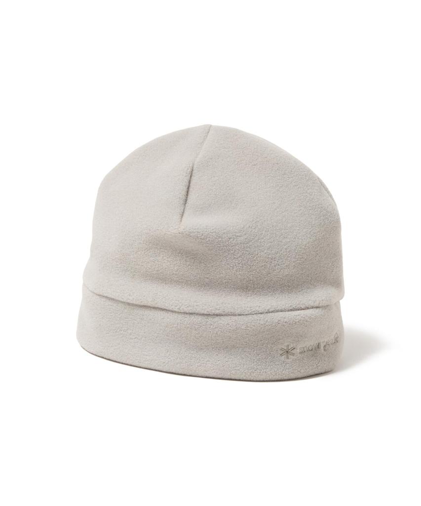 Snow Peak Fleece Beanie Mütze Leicht und Kopfbedeckung Wasserabweisend AC-25AU024, Grau, Herren Damen,