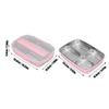 304 Stainless Steel Leakproof Lunch Box 1.2L Bento Lunch Box Cute Insulated Lunch Box  For Office