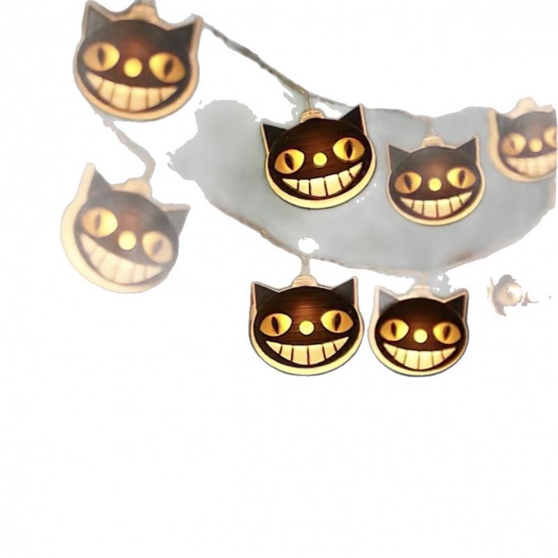 Halloween Outdoor LED Ghost and Pumpkin String Lights for Festive Decoration