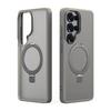 Magnetic Stand Phone Case Suitable for Samsung S26Ultra, Anti-drop Protective Cover with Matte Skin Feel, S25Fe Soft Case