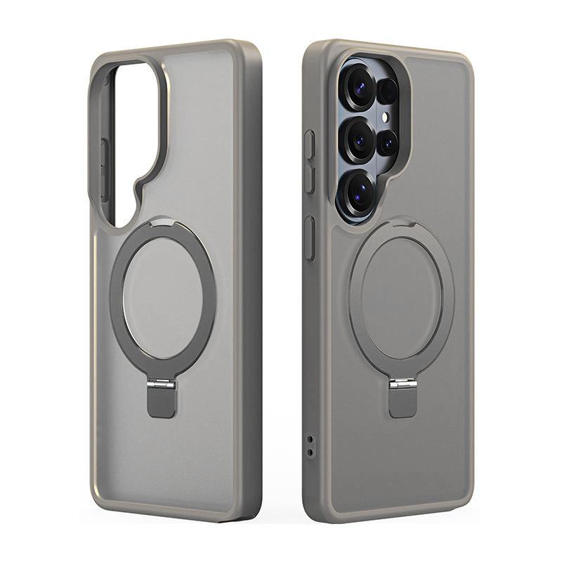 Magnetic Stand Phone Case Suitable for Samsung S26Ultra, Anti-drop Protective Cover with Matte Skin Feel, S25Fe Soft Case