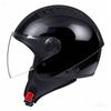 ECE Open Face Motorcycle Helmet Vintage 3/4 Jet Casque Sun Glass Fashion Safety Motorbike Helmet Cafe Racer Helmet Dot Kask