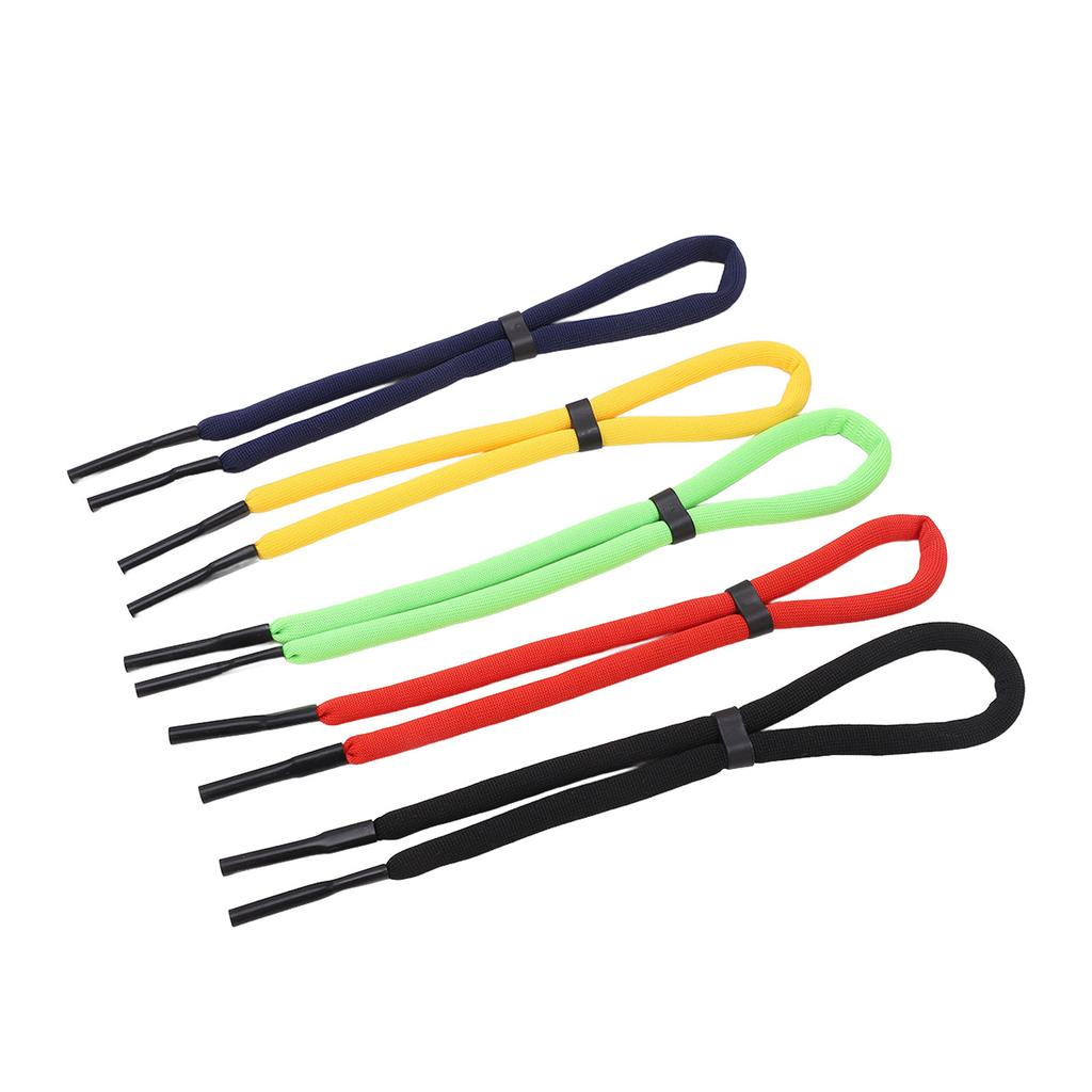 5Pcs Floating Sunglass Strap 5 Colors Floating Sport Glasses Strap for Sailing Motorboats Surfing Water Sports