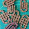 Paper Clip Bookmark Mold Flexible Silicone Mold Resin Craft Mold for DIY Paper Clip Bookmarks Album Clips Business Card Clips