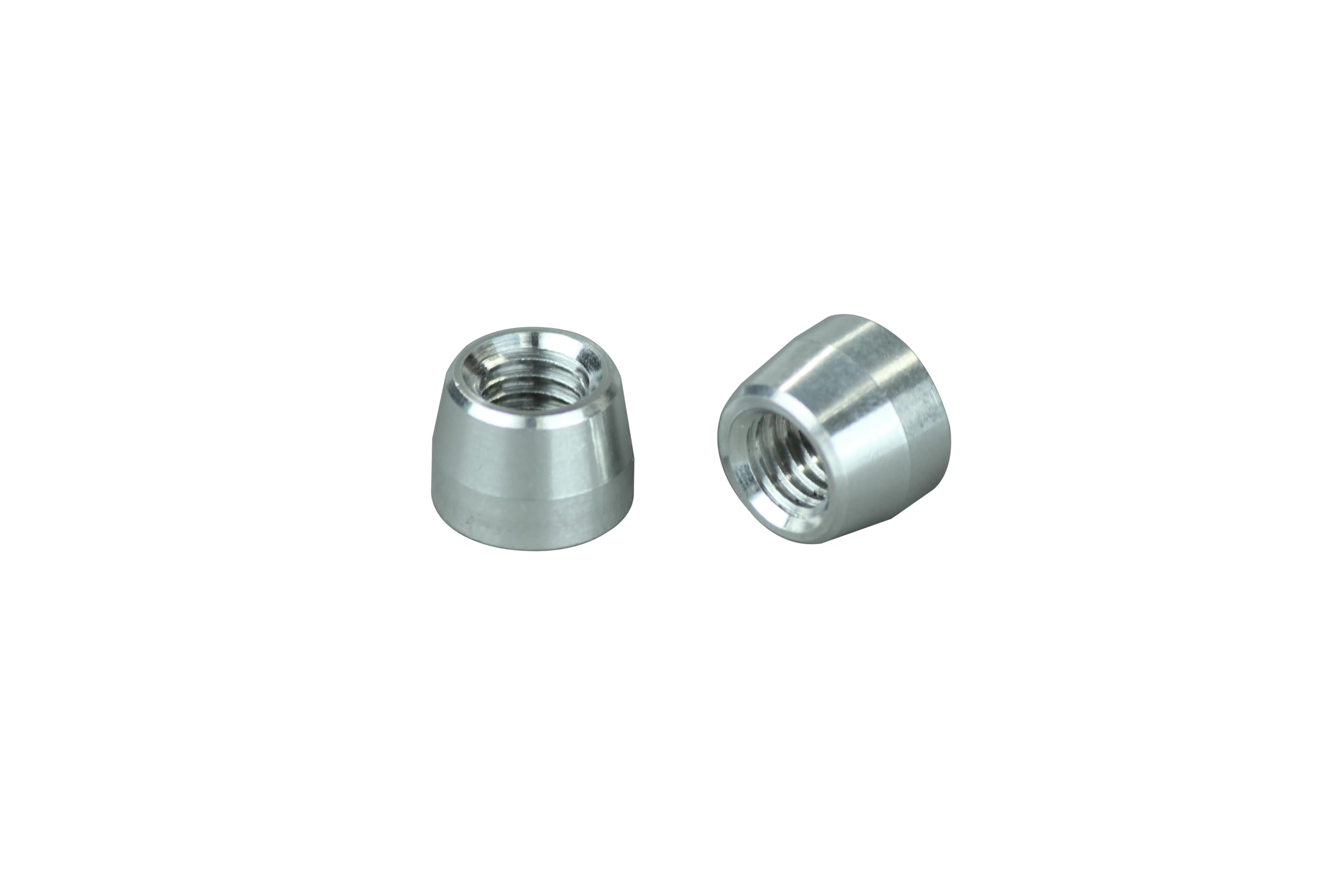 POSH FAITH 031077-71 Motorcycle Supplies, M8 Aluminum Nut, 2 Pieces M8