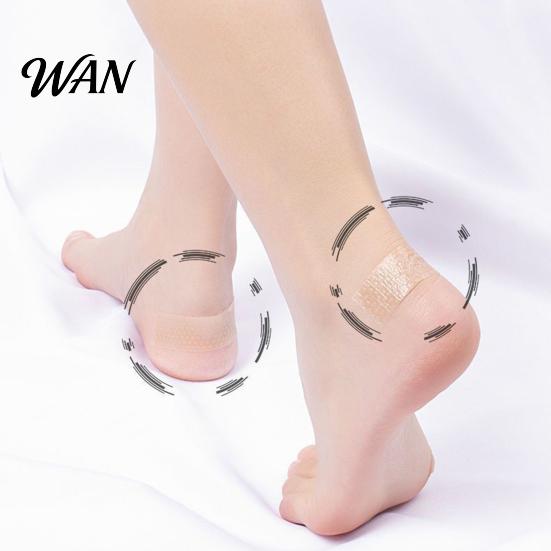 Flexible Cut Foot Protector Invisible Heel Anti-Wear Stickers Soft Self Adhesive Pads Friction Anti-blister Gel Pad Protection Prevent Blisters