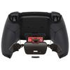 eXtremeRate Programmable Back Paddle Metal Version Rise Remapping Kit for PS5 Controllers Upgrade Board for PS5 Controllers with Redesigned Black Back